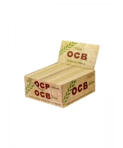 OCB Organic Hemp King Size Slim Papers 50er Box