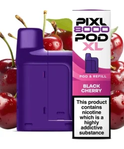 PIXL 8000 Pod – Black Cherry 20mg