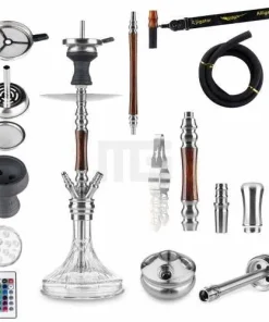 Alligator – Bingo Shisha Edelstahl – Braun
