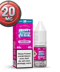 Alternative view of Dr. Frost – Fizzy Pink Soda – Nikotinsalz Liquid – 10ml – 20mg