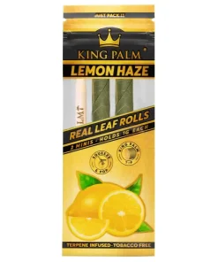 Alternative view of King Palm 2 Mini Rolls Lemon Haze