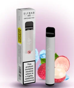 Alternative view of Elfbar 600 Lychee Ice 20mg