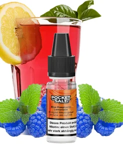 Drip Hacks Pocket Salt – Blue Raspberry Lemonade – 10 ml Nikotinsalz Liquid