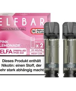 Alternative view of Elf Bar Elfa Pods pink lemonade