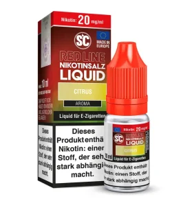 SC Liquid – Citrus – Nikotinsalz (Nikotinsalzliquid, 10 ml, 50% VG / 50% PG)