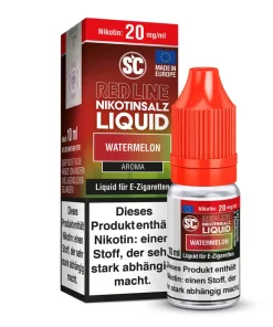 SC Liquid – Watermelon – Nikotinsalz (Nikotinsalzliquid, 10 ml, 50% VG / 50% PG)