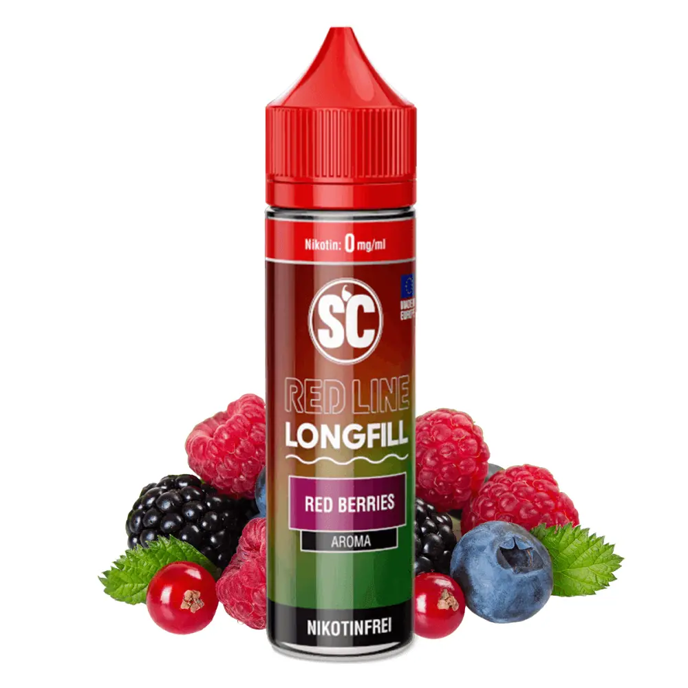 SC Liquid – Red Berries (Longfill, 60 ml, Fruchtig, Frische) – Bild 2
