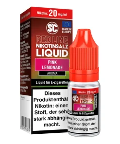 Alternative view of SC Liquid – Pink Lemonade – Nikotinsalz (Nikotinsalzliquid, 10 ml, 50 PG / 50 VG)