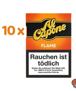 10x Al Capone Pockets Flame Filterzigarillos à 18 Stück
