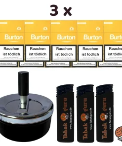 Alternative view of 3 Stangen Burton Gold Filter Zigarillos (17 Stück / Schachtel) + Zubehör