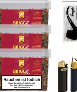 Alternative view of Brigg Pfeifentabak Cherry 3 x Eimer mit Pfeifenreiniger