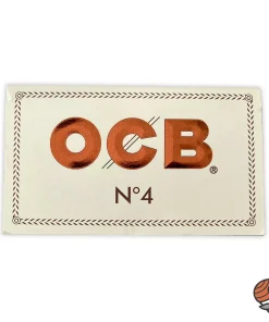 OCB weiß kurz Nr 4 Blättchen / Papers mit 100 Blättchen