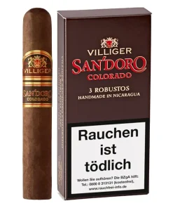Alternative view of VILLIGER SAN’DORO COLORADO Zigarren Robusto