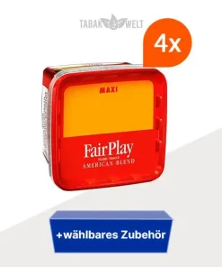 Fair Play Volumentabak 4 x Maxi Box mit wählbarem Zubehör