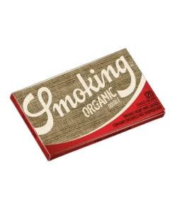 Alternative view of Smoking Blättchen Organic Double Regular 120 Blatt