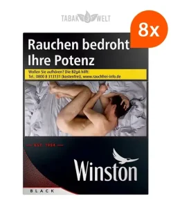 Alternative view of Stange Winston Black Zigaretten Big Pack XXL
