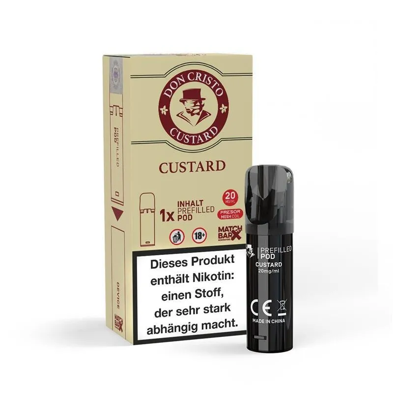 Don Cristo – Prefilled Pod Custard