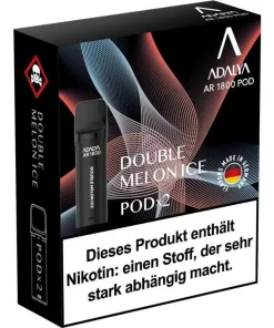 Alternative view of Adalya Alpha Prefilled Pods DOUBLE MELON ICE