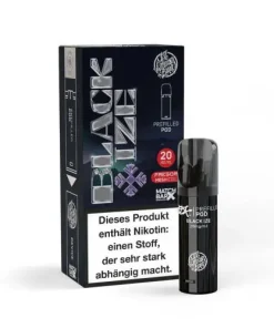 E-Zigarette:  187 Strassenbande – Black Ize – Prefilled Pods 1er Pack – 2ml 20mg NicSalt