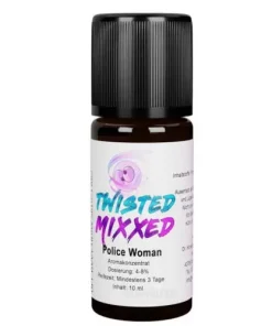 Basen & Aromen:  Twisted Vaping Aroma 10ml DIY 10ml Police Woman