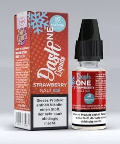 Alternative view of Dash One – Strawberry Ice – 10ml Nikotinsalz Liquid
