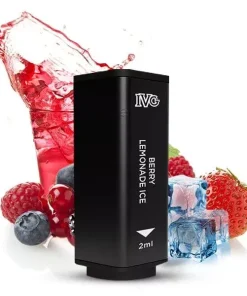 2x IVG 2400 4 Pod System Prefilled Pod – Berry Lemonade Ice 20mg/ml