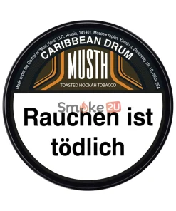 Alternative view of MustH Shisha Tabak 25g – CARIBBEAN DRUM