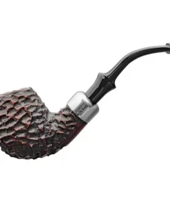 Pfeife PETERSON PPP System Rustic B42 PL Metallring Lippenbiss