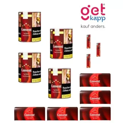 Convent Tabak Red Classic Blend 150g Dose Sparset – Bild 2