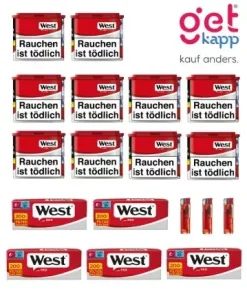 Alternative view of West Tabak Red 36g Dose Sparset M 10er