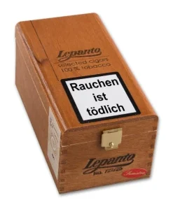 Alternative view of Lepanto No.722 Sumatra 25 Zigarillos