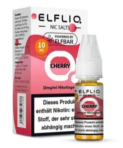 Alternative view of E-Liquid Nikotinsalz ELFBAR Elfliq Cherry 10mg