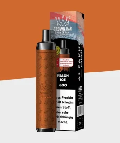 Alternative view of Al Fakher Crown Bar 600 – Peach Ice – Einweg Vape