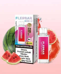 Flerbar Pods – Pink Watermelon – 20mg Nikotin – 2er Pack