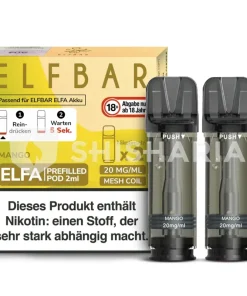 Alternative view of Elfbar Elfa Pods E-Zigarette – Mango