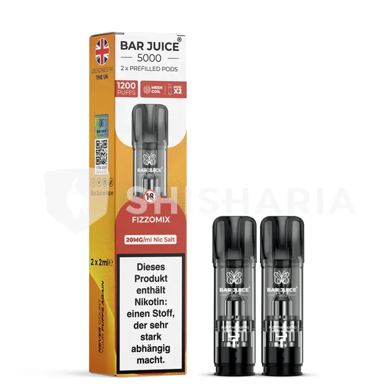 Bar Juice Pods E-Zigarette – Fizzomix
