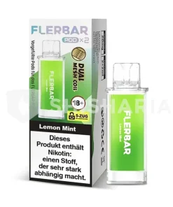 Alternative view of Flerbar Pods E-Zigarette – Lemon Mint