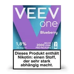 Veev Blueberry One Pods – 6er Sparpaket | 5 kaufen, 6 erhalten