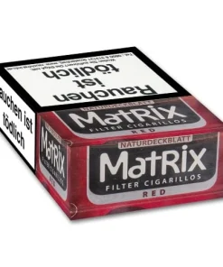 Alternative view of Matrix Red Naturdeckblatt Filterzigarillos (10×17)