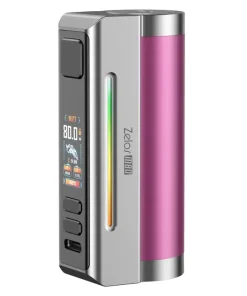 Aspire – Zelos M80 Akkuträger 2600 mAh – pink-silber