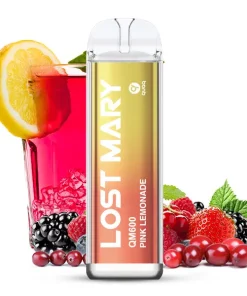 Alternative view of Elfbar – Lost Mary QM600 CP – Pink Lemonade