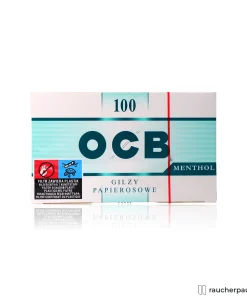 Alternative view of OCB Menthol Filterhülsen | King Size | 100 Stück | Erfrischendes Raucherlebnis