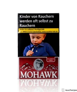 Mohawk Red Zigaretten | 20 Stk. pro Packung | King-Size | Voll-würziges Aroma