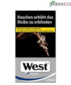 Alternative view of West Silver Long 8,70 Euro | 20 Zigaretten