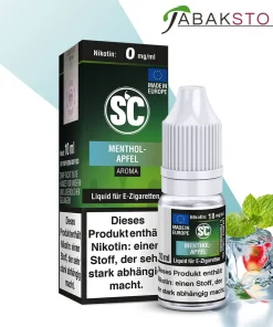 Alternative view of SC – Menthol-Apfel – Liquid 10ml Liquid 0 mg/ml
