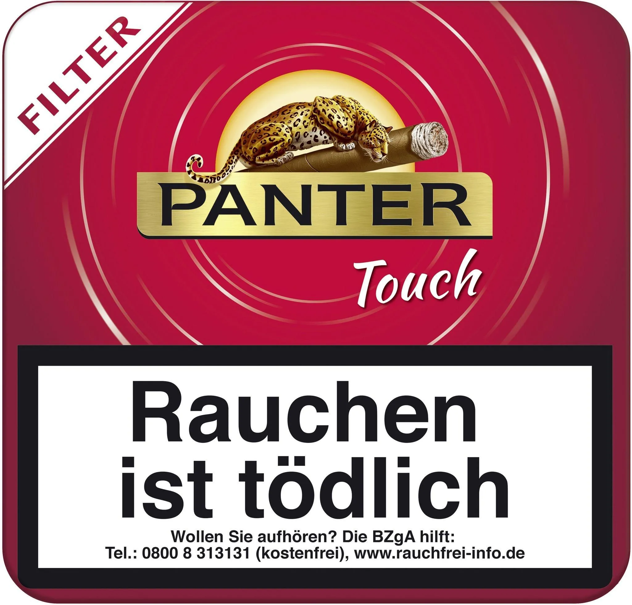 Panter Red Swirl Filter Zigarillos AP (20 Stück) – Bild 2