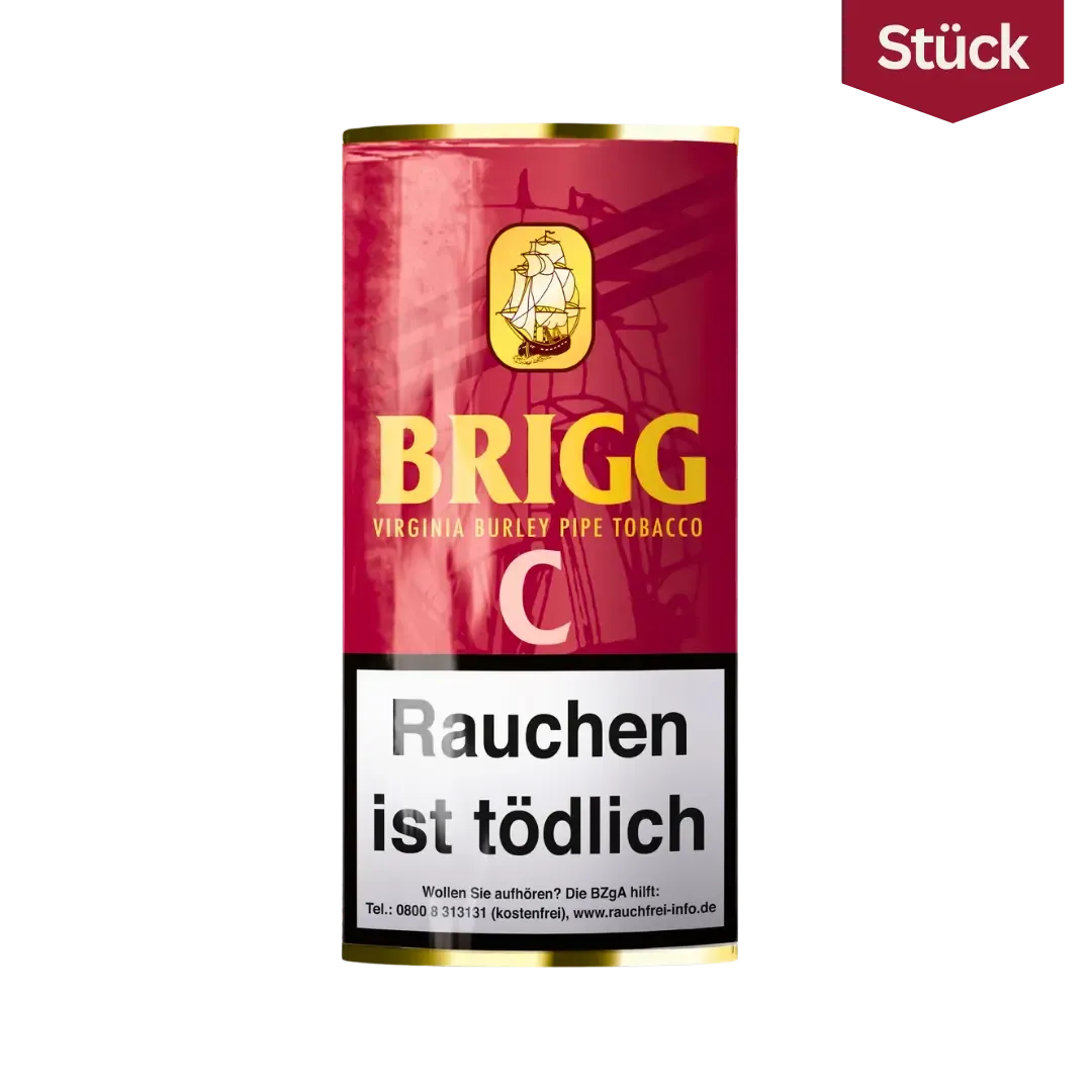 Brigg C Cherry Tabak Pfeifentabak Pouch (40g)