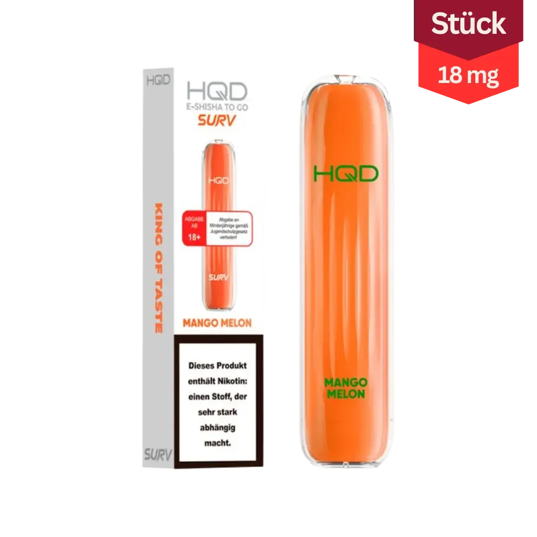 HQD Surv Mango Melon Einweg E-Zigarette Vape 18mg – Bild 2