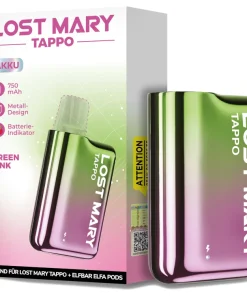 Alternative view of Lost Mary Tappo Akku – Grün-Pink