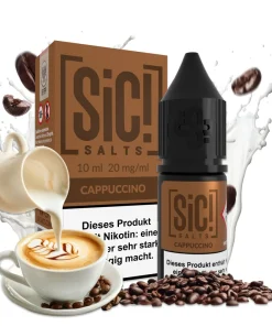 Alternative view of SIC! Salts Liquid – Cappuccino